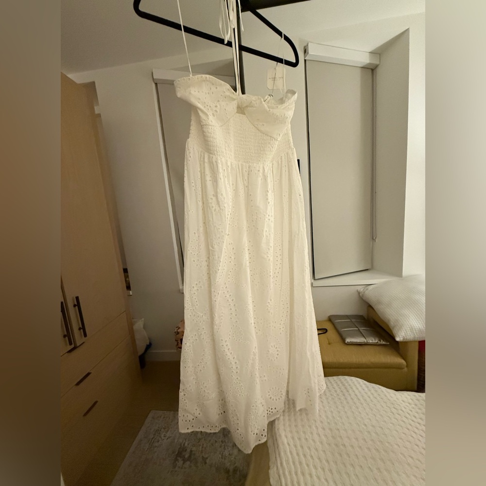 Altar'd State White Maxi Dress